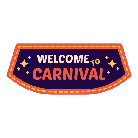 Bienvenido carnaval  Ilustración