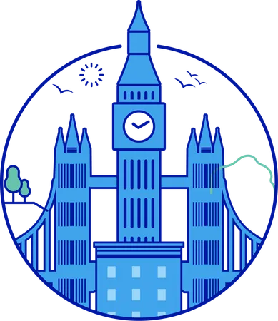 Big Ben London  Illustration