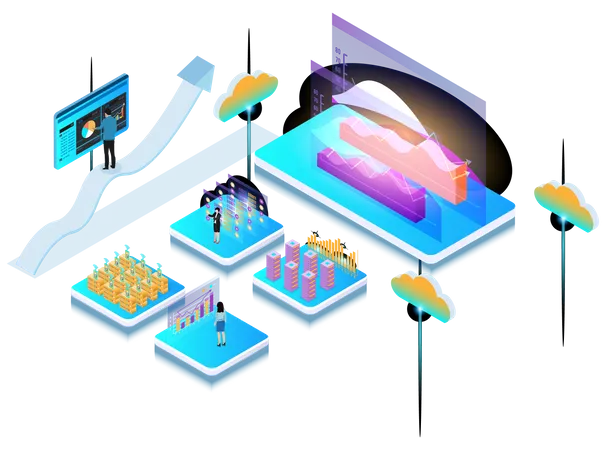 Big data analysis  Illustration