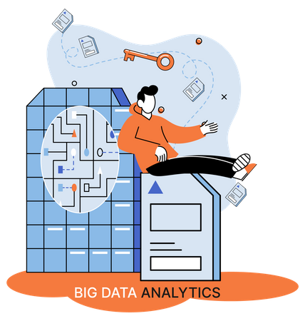 Big data analytics  Illustration