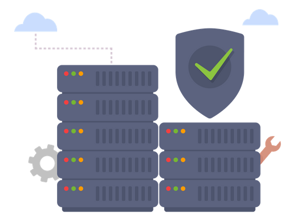 Big data developer analytics  Illustration