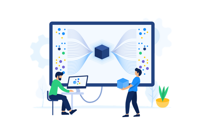 Big Data Implementation  일러스트레이션