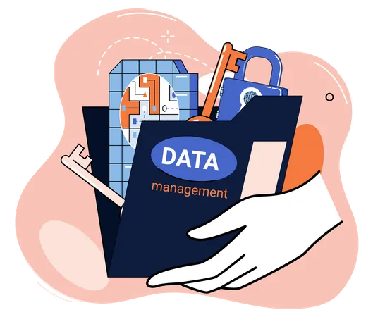 Big data management  Illustration