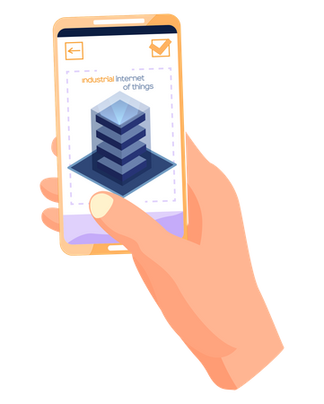 Big data processing application  Illustration