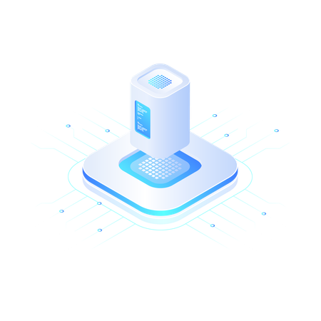 Big Data-Server  Illustration