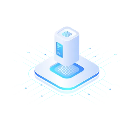 Big Data-Server  Illustration