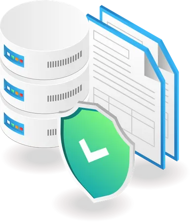 Big data storage security  Illustration