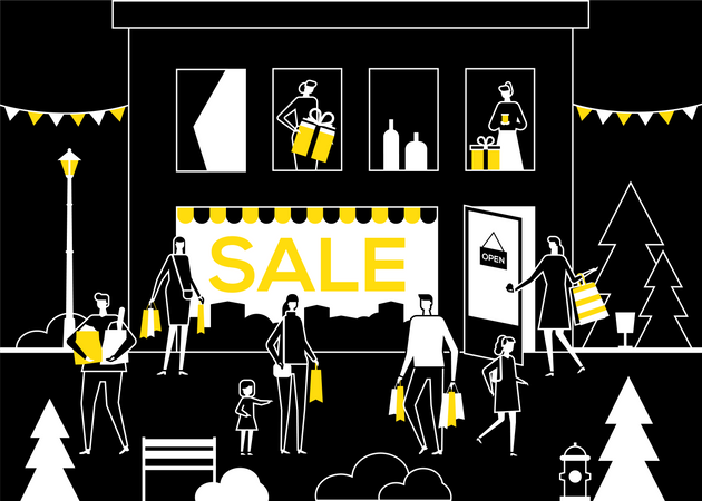 Big Sale  Illustration