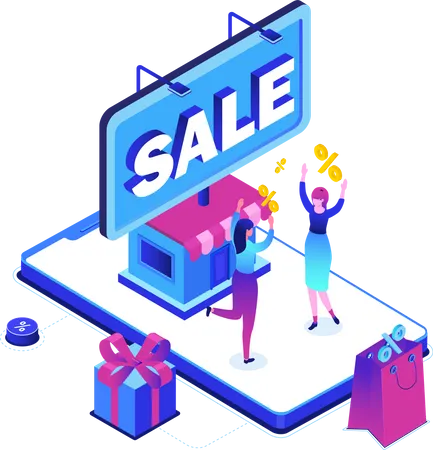 Big sale  Illustration