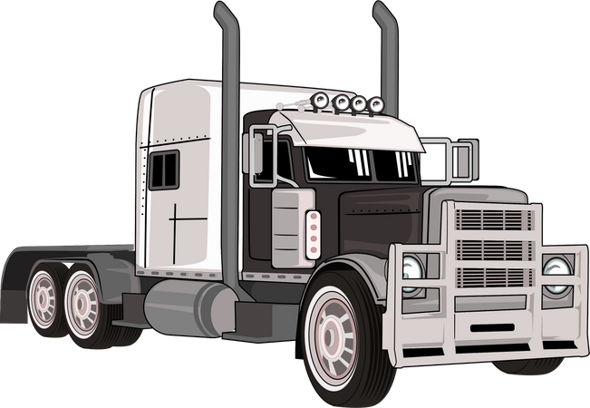 Big Truck  Illustration