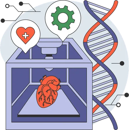 Examen cardiaque  Illustration