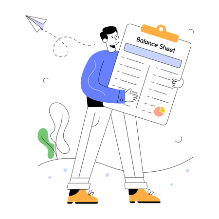 Bilanz  Illustration