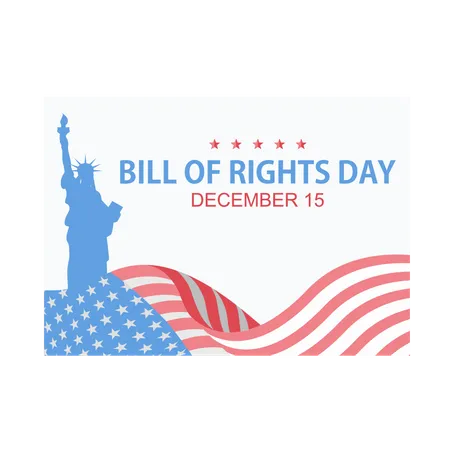 Bill of Rights Day  Illustration