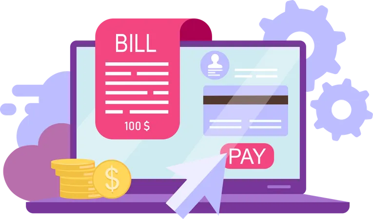 Bill pay  Illustration