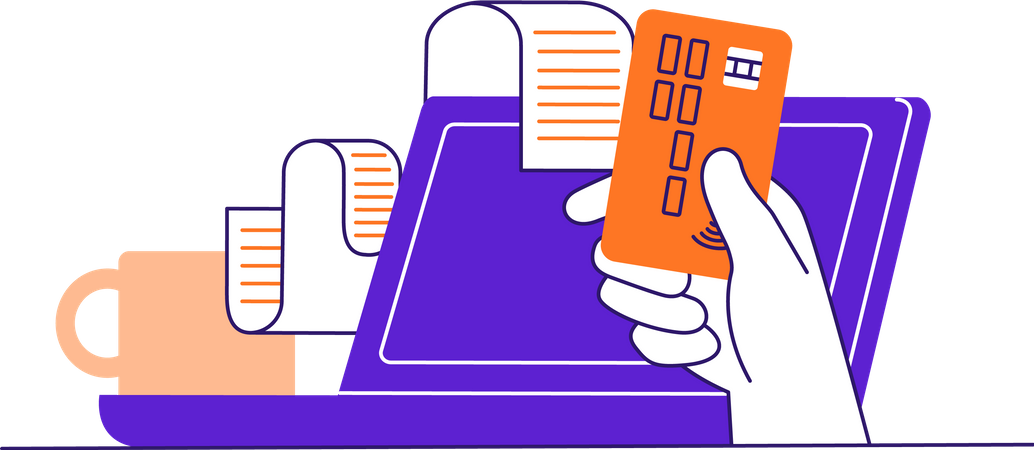 Bill Payment  Illustration