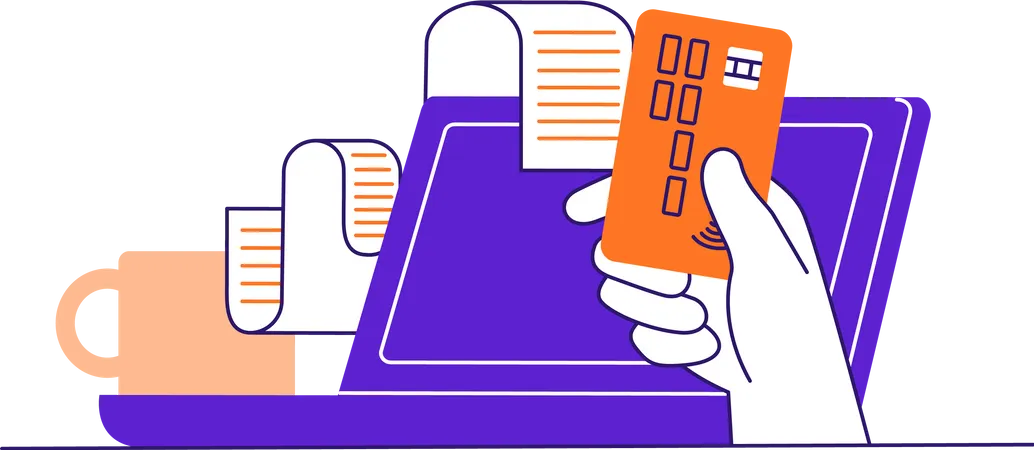 Bill Payment  Illustration