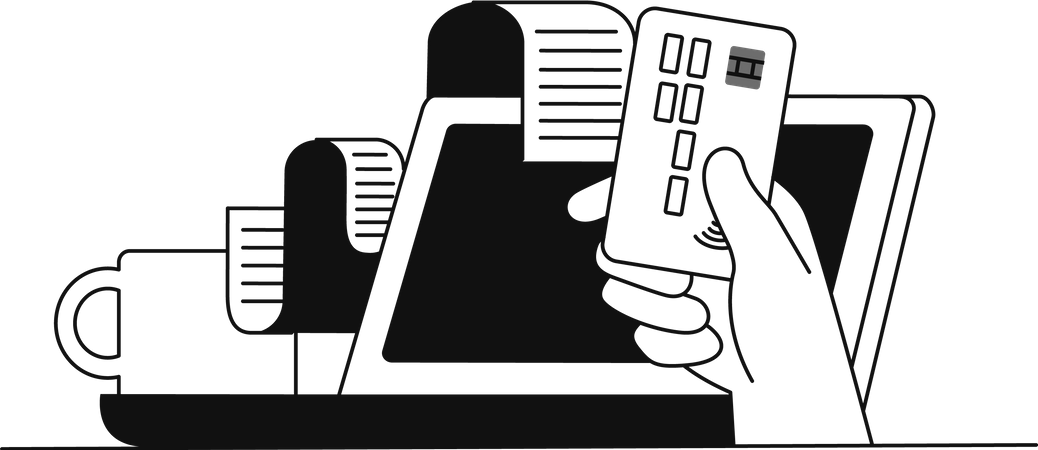 Bill Payment  Illustration