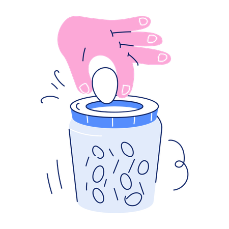 Binary Data  Illustration