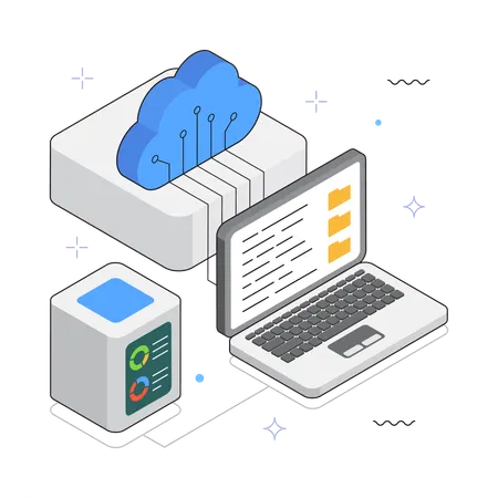 Binary Data Transfer  Illustration