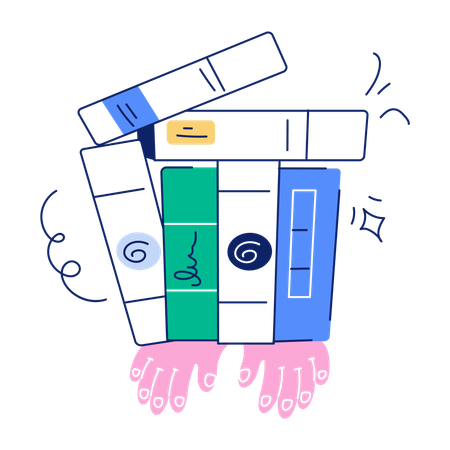 Binding files together  Illustration