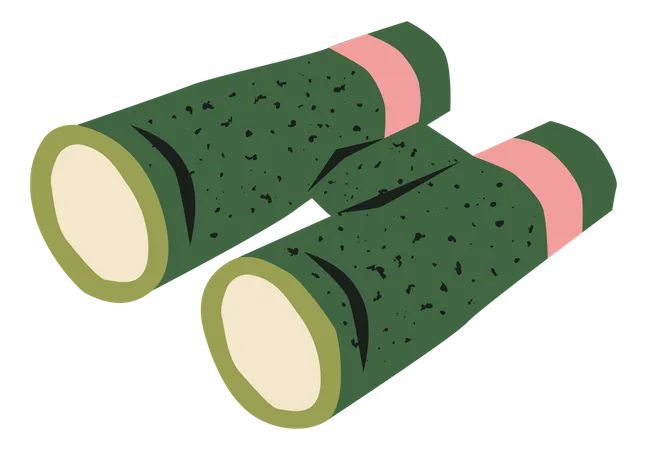 Binoculars  Illustration