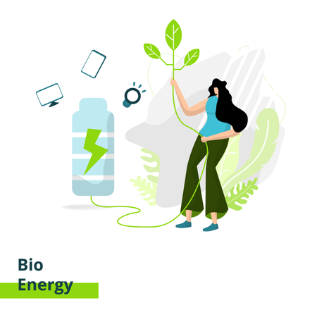 Bio Energy  Illustration