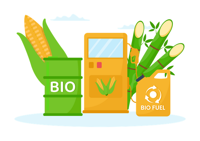Biocombustible  Ilustración