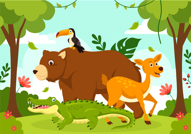 Biodiversity Protection  Illustration
