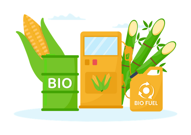 Biofuel  Illustration