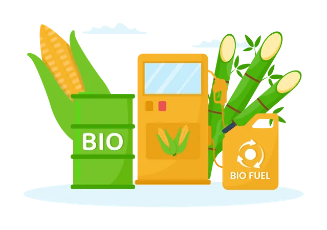 Biofuel  Illustration