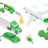 illustrations of biofuel