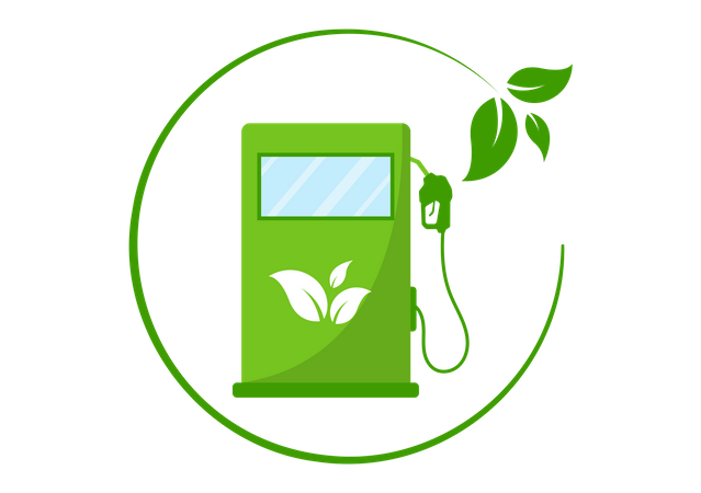 Biofuel Life Cycle  Illustration