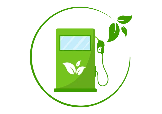 Biofuel Life Cycle  Illustration