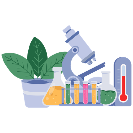 Outils de biologie  Illustration