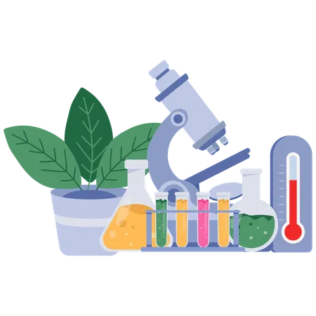 Outils de biologie  Illustration