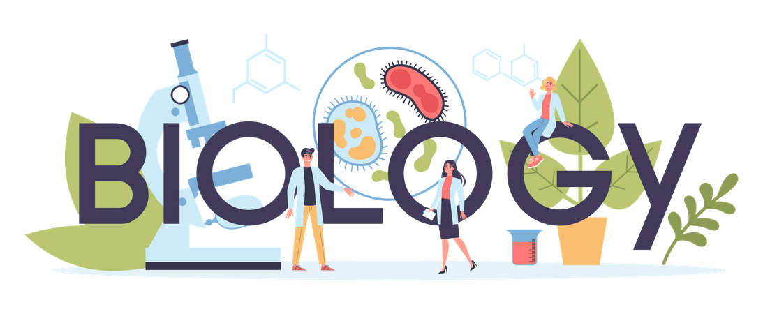 Biology science laboratory  Illustration