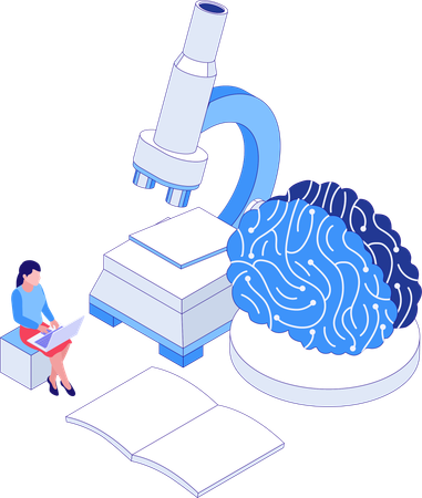 Biology Study  Illustration