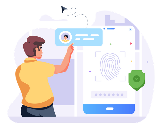 Biometric  일러스트레이션