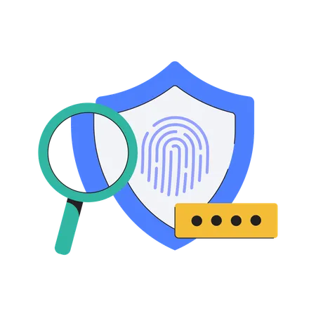 Biometric security  Illustration