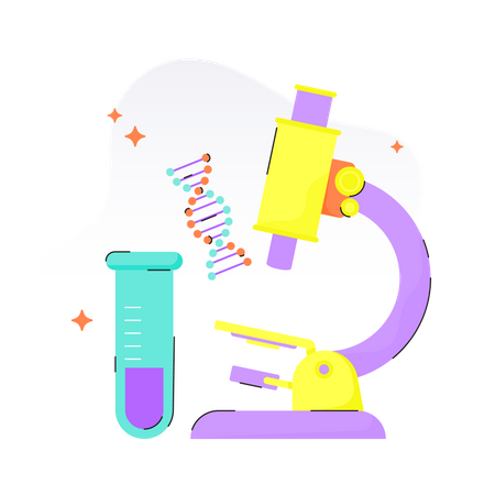 Biotechnologie  Illustration