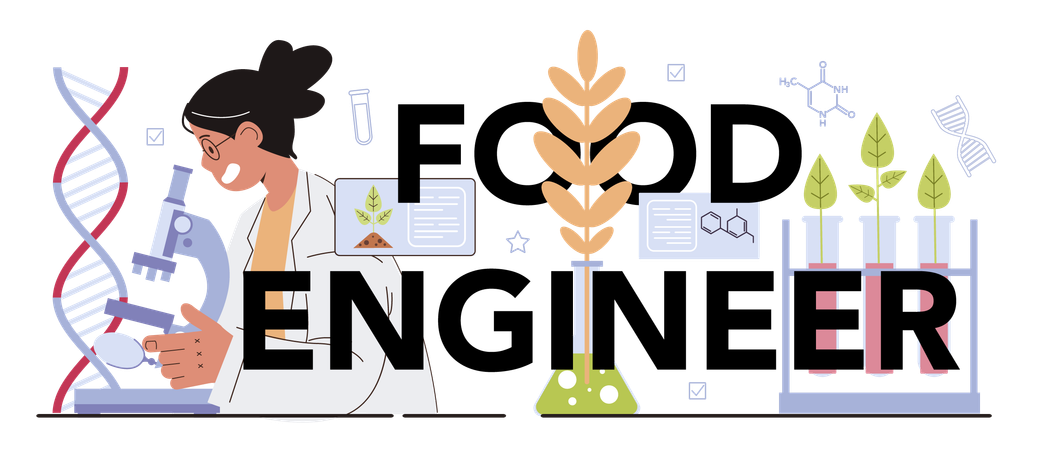 Biotechnology for bio engineering  Illustration