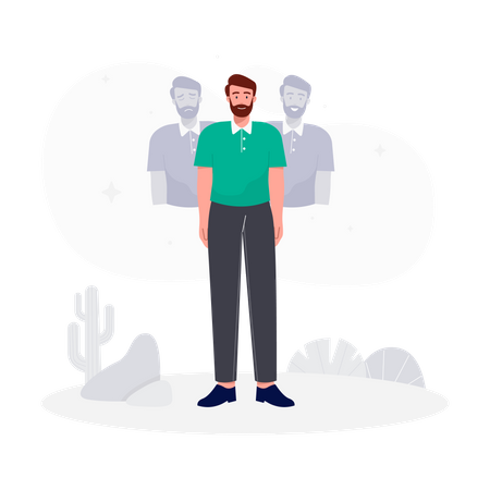 Bipolar Disorder  Illustration