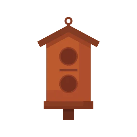 Bird Home  Illustration