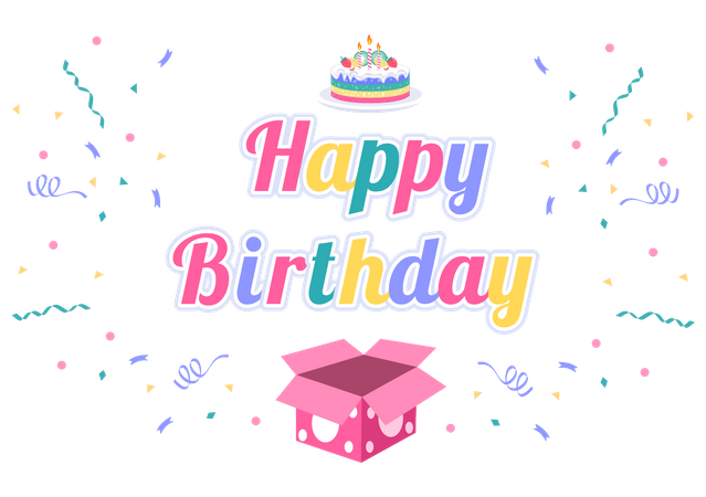 Birthday Party  Illustration