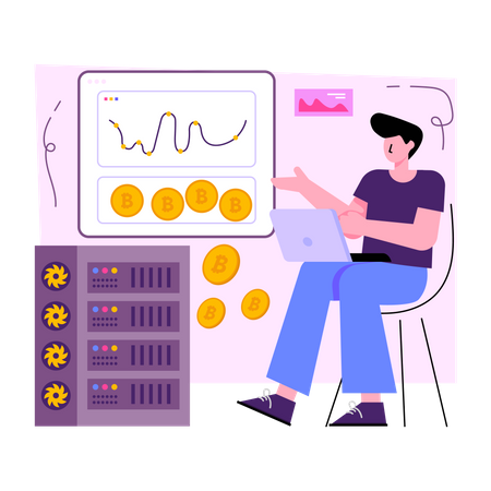 Bitcoin-Analyse  Illustration