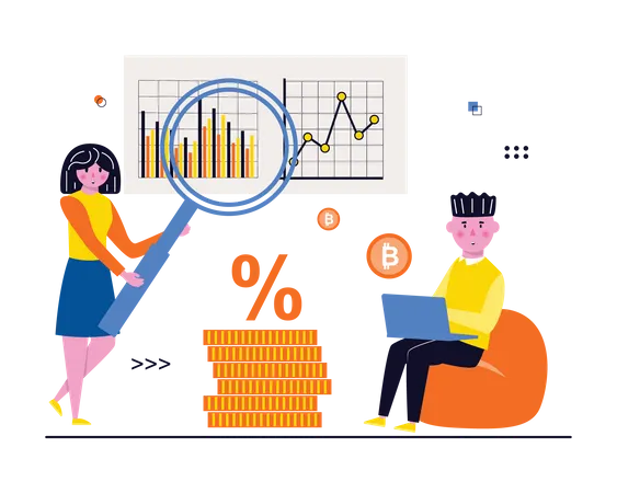 Bitcoin Analysis  Illustration