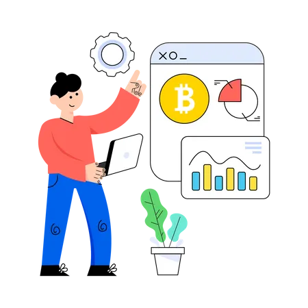 Bitcoin Analysis  Illustration