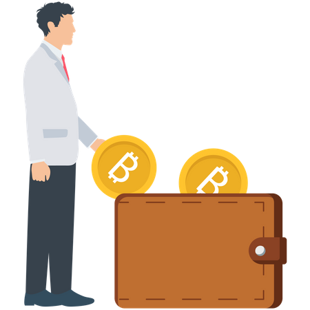 Bitcoin Direct Payment Illustration