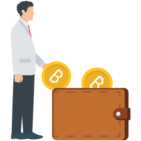 Bitcoin Direct Payment Illustration