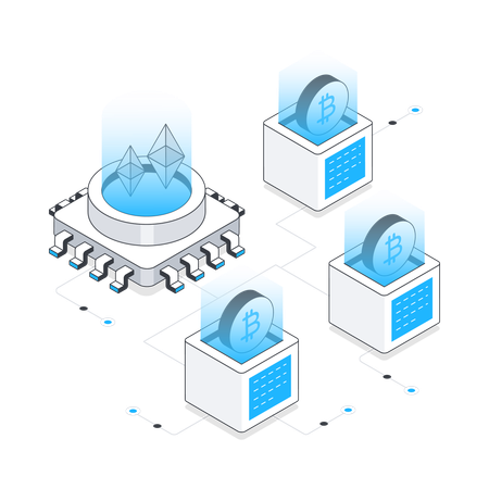 Bitcoin Network  Illustration